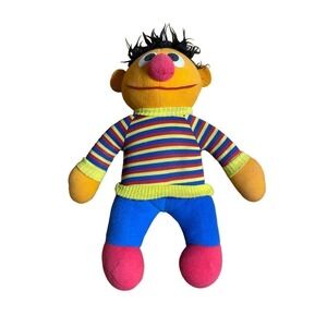 Vintage Ernie From Sesame Street. Hasbro Softies. Plush.